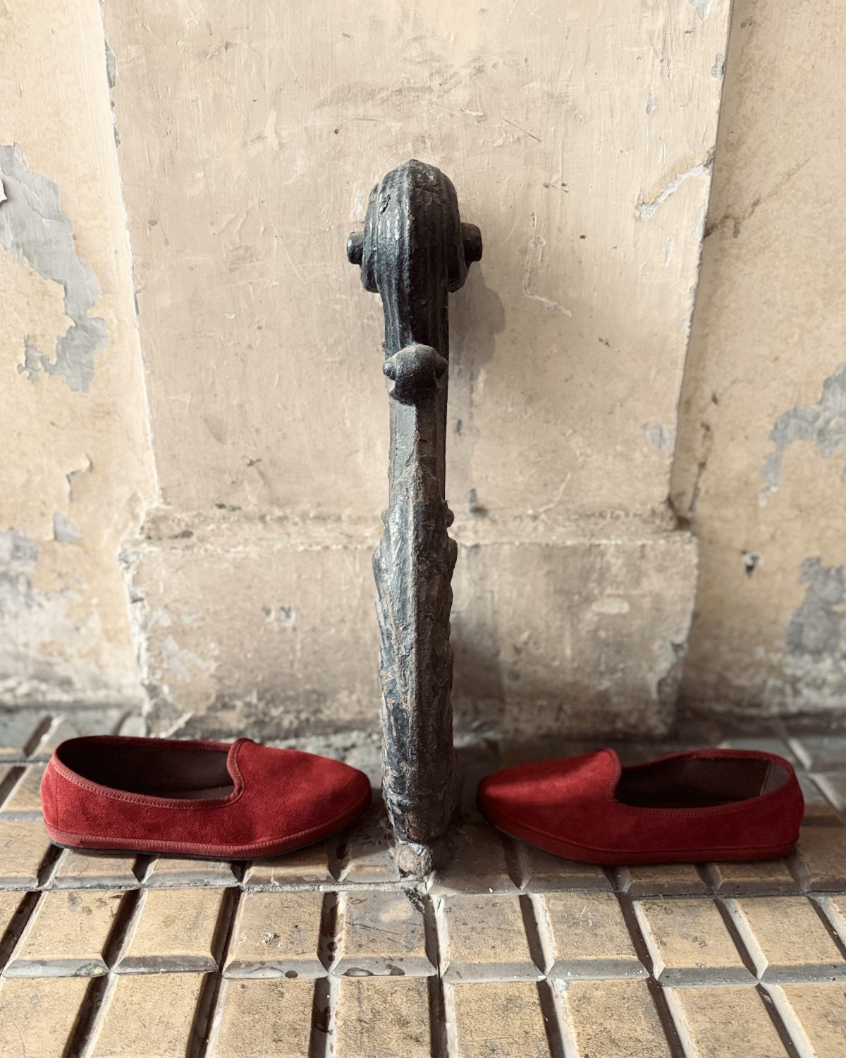 AG/VENE/SUEDE.AMARANTO